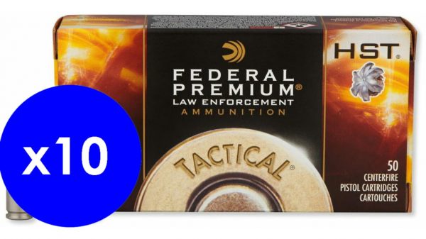 Federal Premium Tactical 9 mm Brass For Sale.